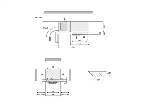 RIVACOLD SFM003Z001 1 моноблок потолочный RIVACOLD SFM003Z001