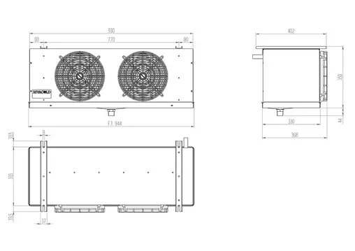 RIVACOLD FSM022Z012 возд Сплит-система RIVACOLD FSM022Z012