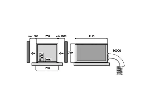 RIVACOLD STH110Z012DF 2 Сплит-система RIVACOLD STH110Z012DF