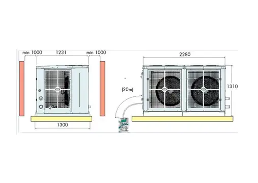 RIVACOLD STH450Z012DF 2 Сплит-система RIVACOLD STH450Z012DF
