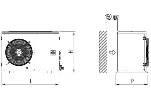 mh1x350 Сплит-система RIVACOLD THUH135Z0211DF