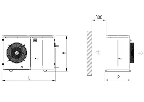Сплит-система RIVACOLD THUH140Z0212DF