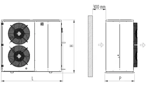 Сплит-система RIVACOLD THUH245Z1412DF