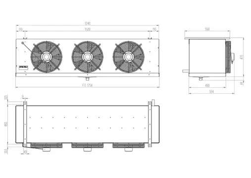 rcmr3x350 Сплит-система RIVACOLD SXL245Z122RVC