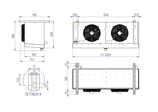 rcbr2x500 Сплит-система RIVACOLD SXL250Z042RVC