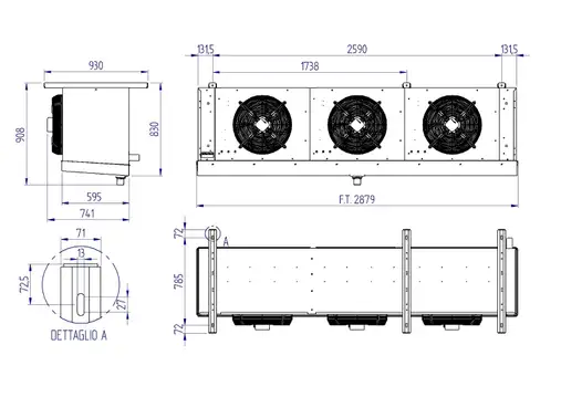 rcbr3x500 Сплит-система RIVACOLD SXL256Z042RVC