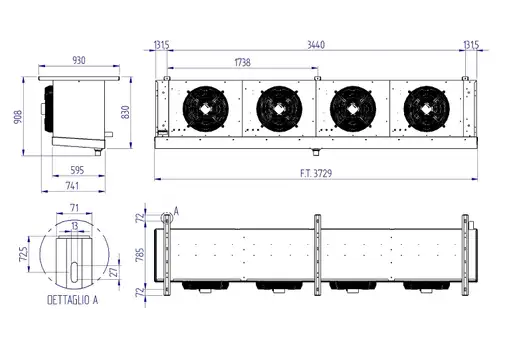 rcbr4x500 Сплит-система RIVACOLD SXL256Z052RVC