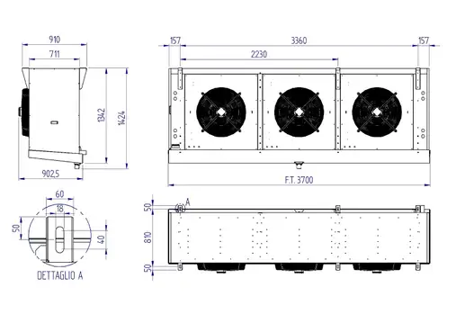 rcbr3x630 Сплит-система RIVACOLD SXL363Z052RVC
