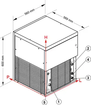 gm360-tech Льдогенератор NTF GM 360 A