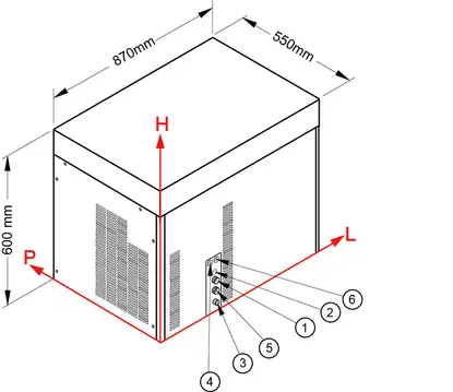 Льдогенератор NTF SM 500 W