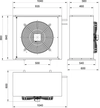LCM 565-2 Сплит-система низкотемпературная Intercold LCM 565