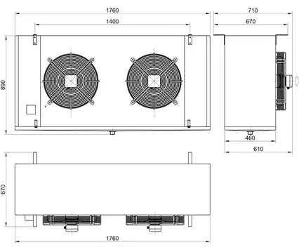 Сплит-система низкотемпературная Intercold LCM 6131