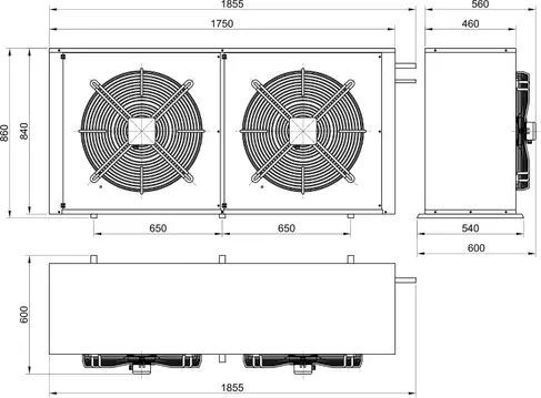 Сплит-система низкотемпературная Intercold LCM 6131