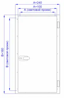 d78e75430b8ed31a2e1f14f530af6162cf598efe Распашная холодильная дверь с порогом