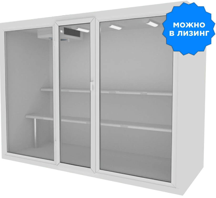 Цветочная холодильная витрина под ключ в Москве и области