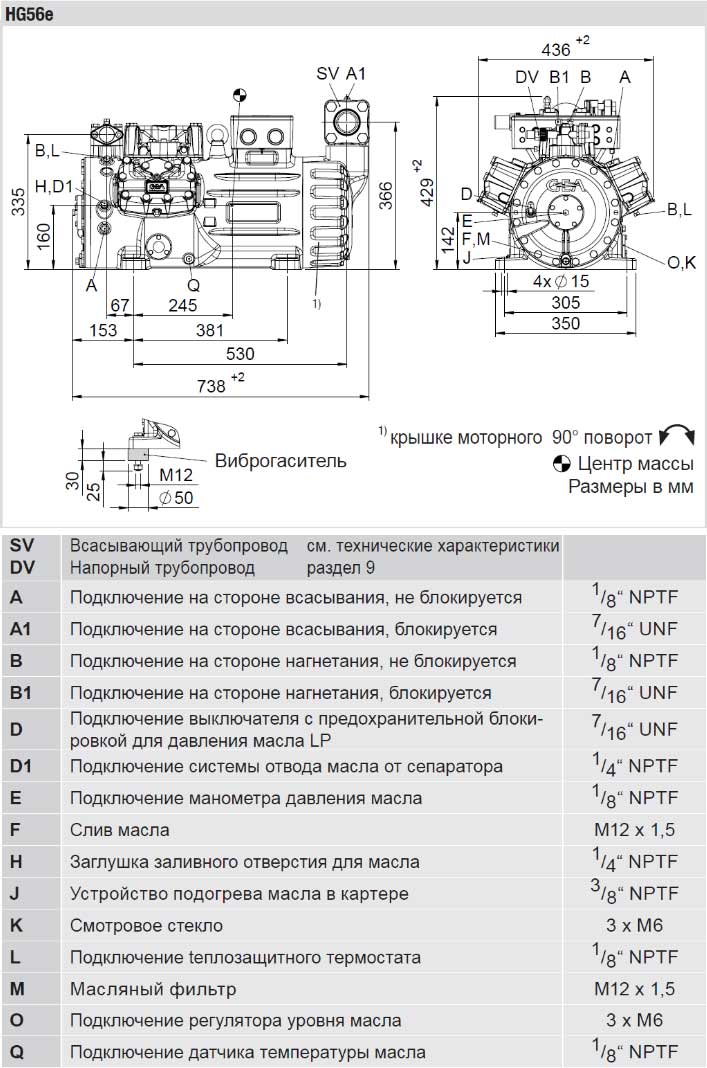 Bock HGX56e/995-4S Схема Bock HGX56e/995-4S Схема